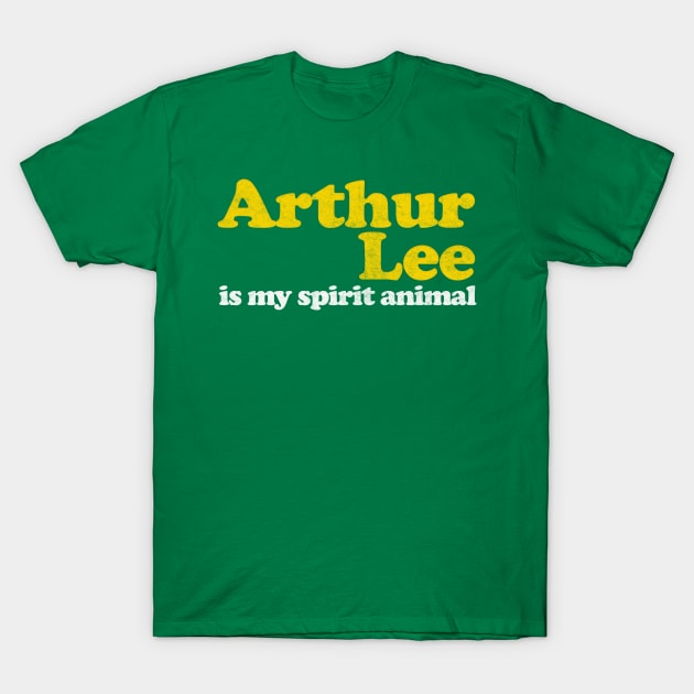 Arthur Lee /// Retro 60s Style Fan Art Design T-Shirt by DankFutura